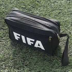 تصویر کیف ملزومات داوری آدیداس مدل فیفا و فدراسیون فوتبال 