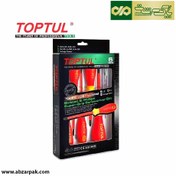 تصویر ست پیچ گوشتی عایق برق تاپ تول مدل GFE-0605 