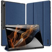 تصویر کیف کلاسوری دوکس دوکیس مدل Domo مناسب تبلت سامسونگ Galaxy Tab S9 Ultra - پارس جانبی 