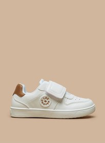 تصویر کفش کژوال بافت‌دار پسرانه با بند چسبی برند lee cooper Boys' Textured Casual Sneakers With Hook And Loop Closure