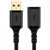 تصویر کابل افزایش طول USB کی نت پلاس K-Net Plus - 1.5 متر ا K-Net Plus USB 2.0 Extension Cable K-Net Plus USB 2.0 Extension Cable