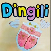 تصویر ست هدبند و جوراب طرح گل 