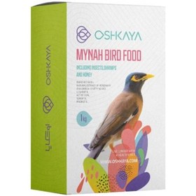 تصویر غذای مرغ مینا اوشکایا وزن ۱ کیلوگرم 