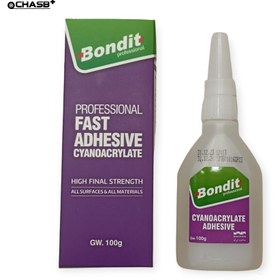 تصویر مایع چسب 123 بوندیت 100 گرمی 