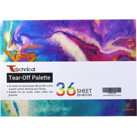 تصویر پالت یکبار مصرف 36 برگی سایز A3 تکنیکال پالت-یکبار-مصرف-36-برگی-سایز-a3-تکنیکال