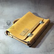 تصویر کیف اداری | کیف لپتاپ و مدارک چرم کد ۰۲۶۲ 