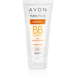 تصویر بی بی کرم رادیانس آون AVON حجم 30 میل AVON NUTRAEFFECTS RADIANCE 5 IN 1 BB CREAM