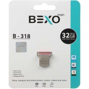 تصویر BEXO B-318 USB2.0 Flash Memory - 32GB (گارانتی داده پردازی آواتک) نقره ای 