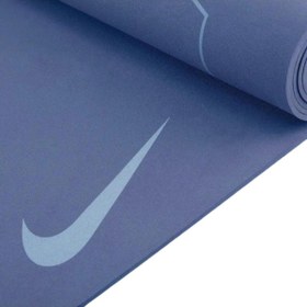 تصویر مت یوگا آبی MAT برگشت پذیر 4 میلی متر Nike 