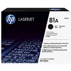 تصویر کارتريج مشکی اچ پي مدل 81A 81A Black LaserJet Toner Cartridge