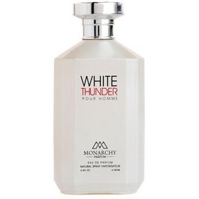 تصویر عطر مردانه مونارچی وایت تاندر حجم 100 میل White Thunder Monarchi 100ml