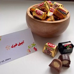 تصویر شکلات مغزدار ملیکا فندوق آیدین 100 گرمی 