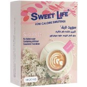 تصویر شیرین کننده کم کالری 100 عددی سوییت لایف Low Calorie Sweetener 100 Sachets Sweet Life