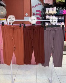 تصویر شلوارک کبریتی سلنا - آبی آسمانی 