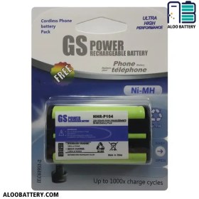 تصویر باتری 3.6 ولت 830 میلی متر HHR-P104 برند GS POWER 