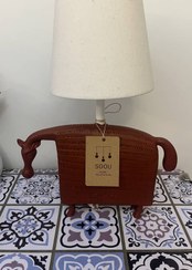 تصویر آباژور پایه اسبی مینیمال 