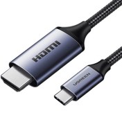 تصویر کابل HDMI به تایپ سی یوگرین مدل CM565 90451 طول 1.5 متر Ugreen CM565 90451 HDMI to USB-C cable 1.5m