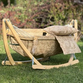 تصویر گهواره نوزاد تشک عمیق k1 برند راتین استور 