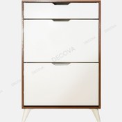 تصویر جاکفشی دو درب کشودار مدل SD002 