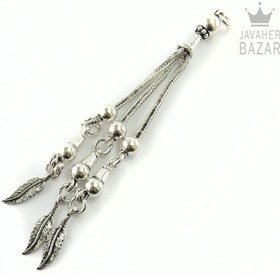 تصویر کرکوش نقره سه رشته ای کد 44856 