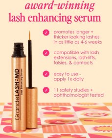 تصویر سرم تقویت مژه گرند لش مدل LASH-MD فول سایز 