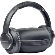 تصویر DANDAR ANC10 Wireless On-Ear Headphones With Active Noise Cancellation - Pure Bass - Foldable Black 
