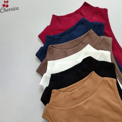 تصویر تاپ یقه اسکی بلند 