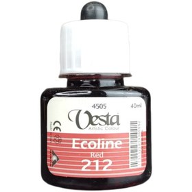 تصویر اکولین وستا کد 212 رنگ Red حجم 40ml 