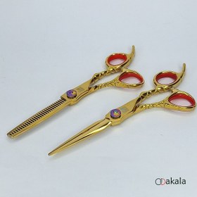 تصویر ست قیچی صیام مدل A-B60-20 (6‌اینچ) Siam Scissors Set Model A-B60-20 (6 inches)