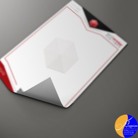 تصویر چاپ سربرگ A6 تحریر 80 گرم 