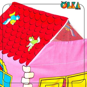 تصویر چادر بازی کودک ( کلبه ای) 