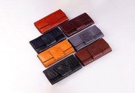 تصویر کیف چرم طبیعی مدل سوسن kife charm tabiee model sousan