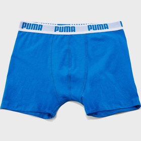 تصویر باکسر پایه پسرانه پومای ۲ عددی برند puma PUMA BOYS BASIC BOXER 2P