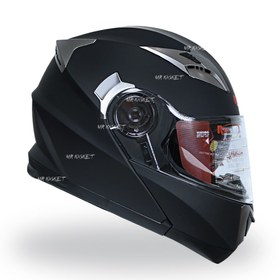 تصویر کلاه کاسکت فک متحرک ردلاین 939 | Blue Line کد 9 motorcycle helmet REDLINE Blue lines 939 cod 9