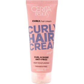 تصویر کرم مو سریتا مدل Curly حجم 200 میلی لیتر Cerita Curly Hair Cream 200 ml