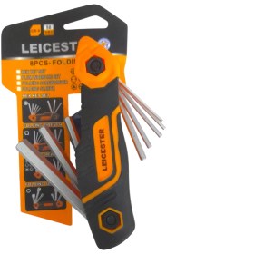 تصویر آلن چاقویی 8عددی ششگوش لیستر 