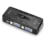 تصویر KVM کی وی ام دستی 4 پورت USB 2.0 مدل 41UA KVM 4-Port USB 2.0 Handheld KVM Model 41UA