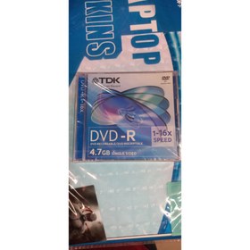 تصویر دی وی دی خام تی دی کی DVD-R TDK 