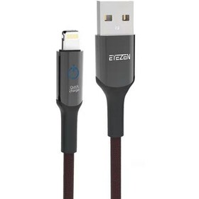 تصویر کابل تبدیل USB به لایتنینگ آیزن ( Eyezen ) مدل EC-21 Fast Charge طول 1 متر 