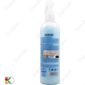 تصویر اسپری نرم کننده آگرادو دو فاز حالت دهنده فوری حجم 400 میل Agrado two-phase hair softening spray, volume 400 ml