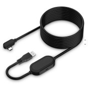 تصویر کابل 5 متر 5 گیگ باقابلیت شارژ همزمان meta quest 1 2 3 3s cabel 5gig 5 m 