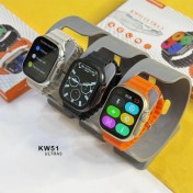 تصویر ساعت هوشمند KW51 Ultra3 با نمایشگر AMOLED و بدنه آلومینیومی 