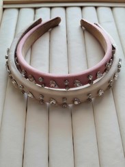 تصویر تل خارجی نگین قلبی- کد 7 - کرم 