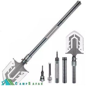 تصویر بیل چندکاره تاکتیکال تاشو ۱ کیلوگرم 