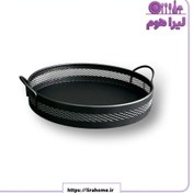 تصویر سینی سرو توری گرد آسمان 