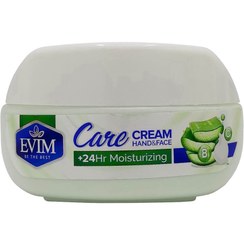 تصویر کرم دست و صورت آلوئه ورای مناسب پوست چرب 140ml ایویم Evim Aloevera Hand Cream For Oily Skin 140 ml