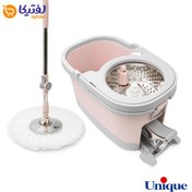 تصویر سطل و تی پدال دار یونیک کد 2504 _ طوسی unique pedal bucket and tee code 2504 _ tusi