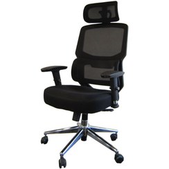 تصویر صندلی مدیریتی پشت توری مدل 113 