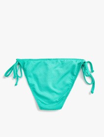 تصویر مایو زنانه سبز کوتون 2SAK00169BM ا Bikini Altı Yanları Bağlama Detaylı Bikini Altı Yanları Bağlama Detaylı