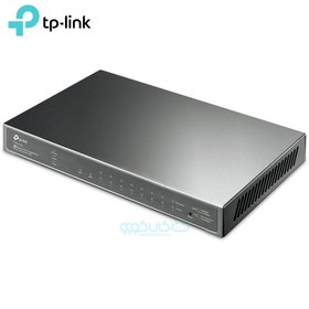 تصویر سوئیچ شبکه 8 پورت گیگابیت و 2 پورت SFP تی پی لینک مدل TP-Link TL-SG2210P-V3.20 